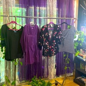 Lot of 4 dandy tops. Size XL or 16